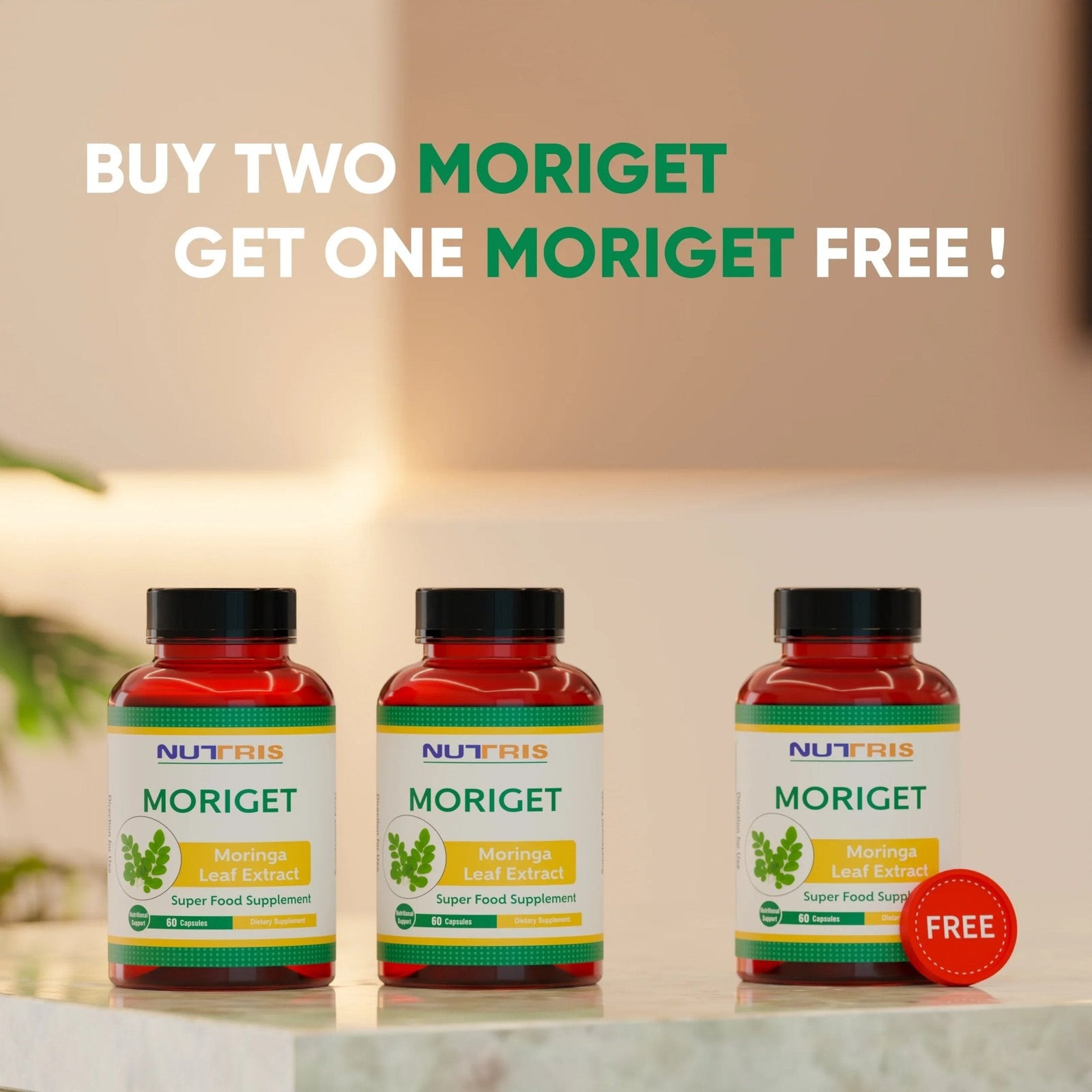Moriget - Concentrated Moringa Leaf Extract