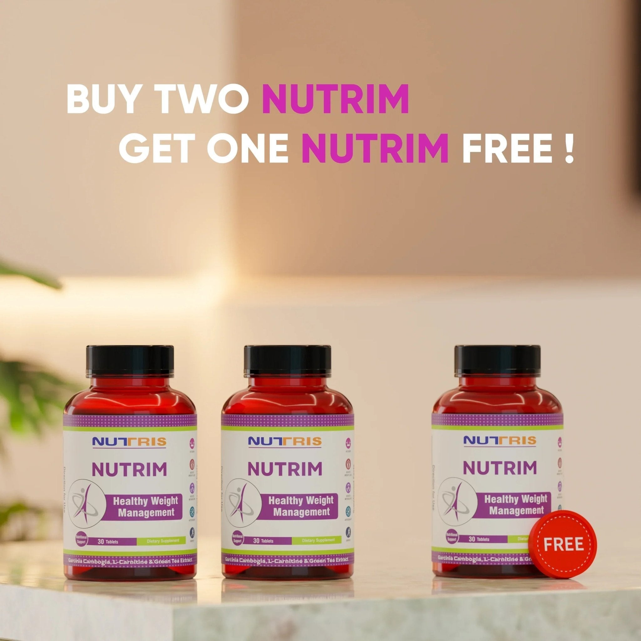 Buy 2 Nutrim, Get 1 Nutrim FREE
