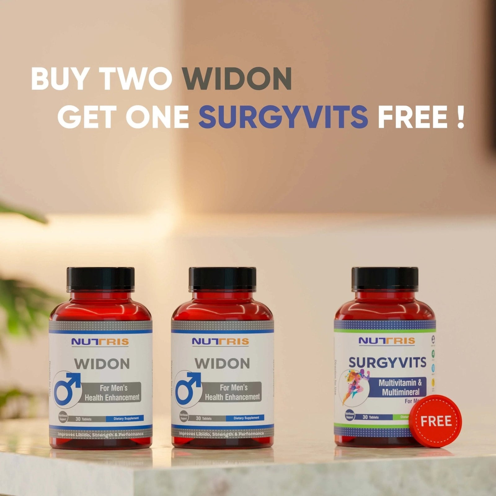 BUY 2 WIDON, GET 1 SURGYVITS FREE